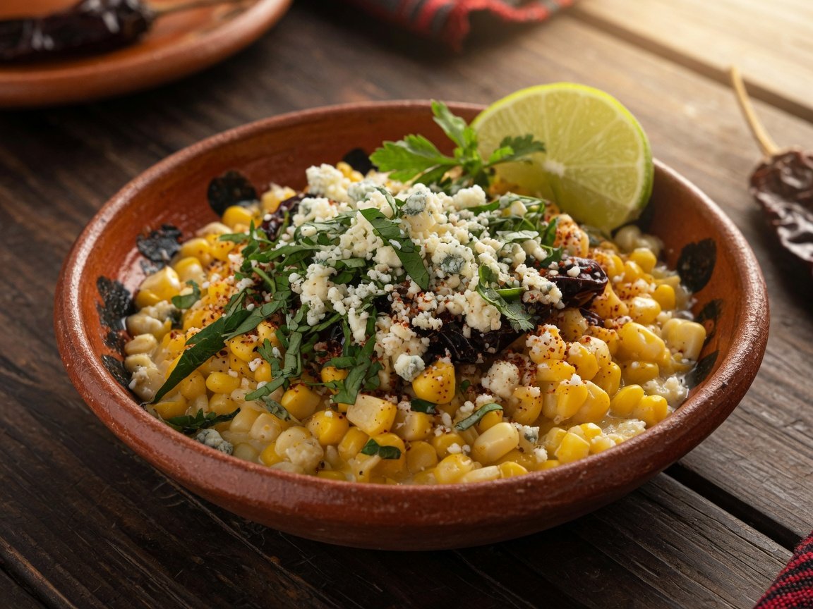Esquites de milpa propia